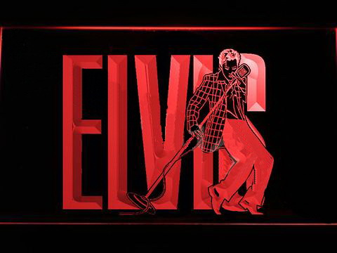 Elvis Presley 2 LED Neon Sign